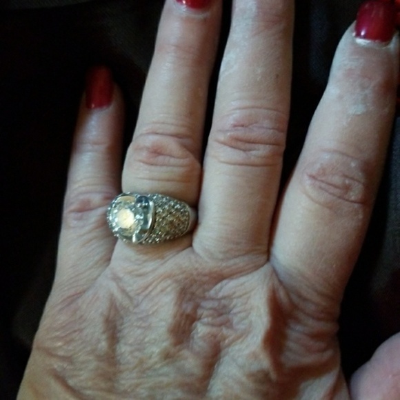 Technics sterling‎ & zirc ring 7 - Picture 5 of 7